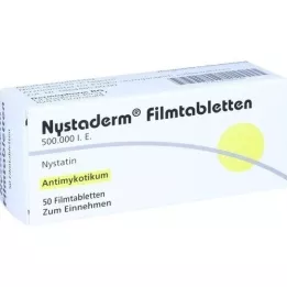 NYSTADERM Potahované tablety, 50 ks