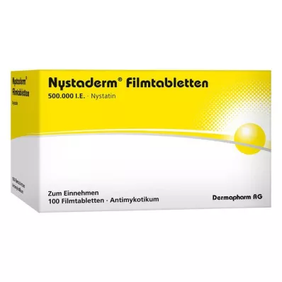 Nystaderm potahované tablety, 100 ks