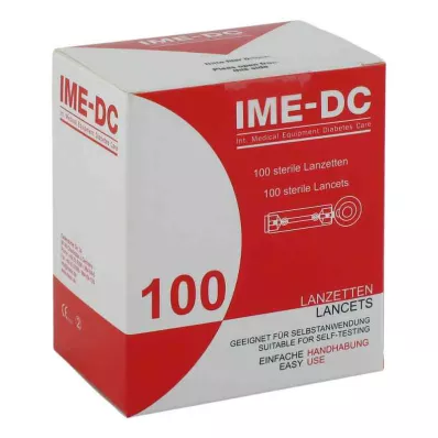 IME-DC Lancety/jehly pro lancingové zařízení, 100 ks