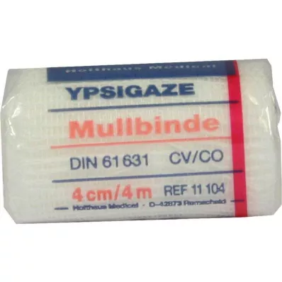 YPSIGAZE Gázový obvaz 4 cmx4 m, 1 ks