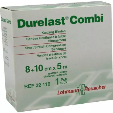 DURELAST Kombinovaný obvaz 8 cmx5 m+10 cmx5 m, 2 ks DURELAST Kombinovaný obvaz 8 cmx5 m+10 cmx5 m, 2 ks