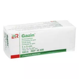 GAZIN Gáza komp.5x5 cm nesterilní 8x Op, 100 ks