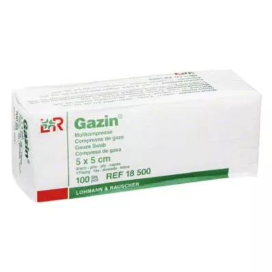 Gazin OP komprimuje 5x5cm 8f, 100 ks Gazin OP komprimuje 5x5cm 8f, 100 ks