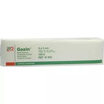 GAZIN Gáza komp.5x5 cm nesterilní 16x Op, 100 ks