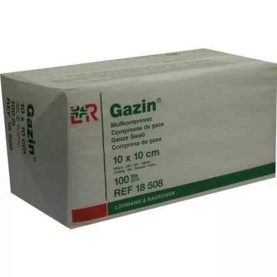 GAZIN Gáza komp.10x10 cm nesterilní 16x op, 100 ks
