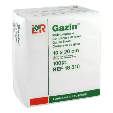 GAZIN Gáza komp.10x20 cm nesterilní 12x op, 100 ks