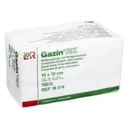 GAZIN Gáza komp.10x10 cm nesterilní 12x RK, 100 ks