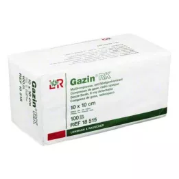 GAZIN Gáza komp.10x10 cm nesterilní 16x RK, 100 ks