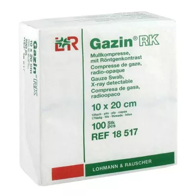 GAZIN Gáza komp.10x20 cm nesterilní 12x RK, 100 ks
