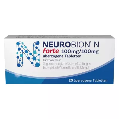 NEUROBION N forte potahované tablety, 20 ks NEUROBION N forte potahované tablety, 20 ks