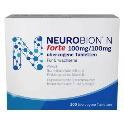 NEUROBION N forte potahované tablety, 100 ks NEUROBION N forte potahované tablety, 100 ks