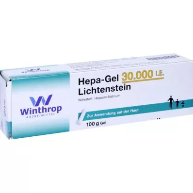 HEPA GEL 30 000 I.U. Lichtenstein, 100 g