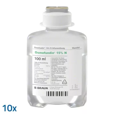 Osmofundin 15% N Ecoflac Pl. infuzní roztok, 10x100 ml