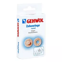 GEHWOL Prsteny na nohou kulaté, 9 ks