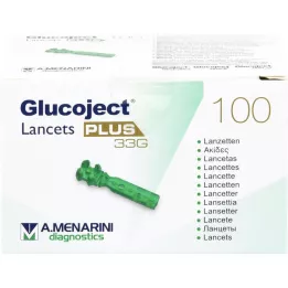 GLUCOJECT Lancety PLUS 33 G, 100 ks