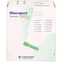 GLUCOJECT Lancety PLUS 33 G, 200 ks