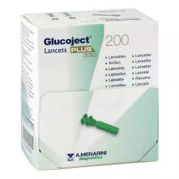 GLUCOJECT Lancety PLUS 33 G, 200 ks