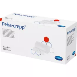 PEHA CREPP Fixační obvaz 6 cmx4 m comp.verp., 100 ks