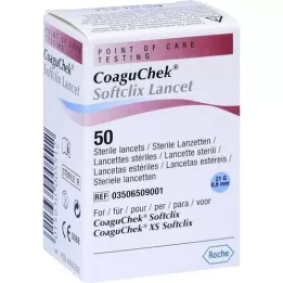 COAGUCHEK Softclix Lancet, 50 ks