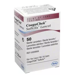 COAGUCHEK Softclix Lancet, 50 ks