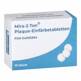 MIRA 2 tablety na barvení hliněných nánosů, 10 ks