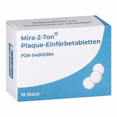MIRA 2 tablety na barvení hliněných nánosů, 10 ks