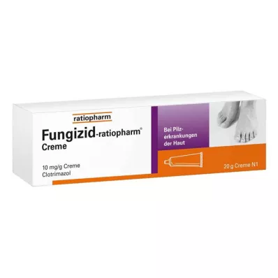 FUNGIZID-ratiopharm krém, 20 g