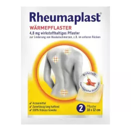 RHEUMAPLAST 4,8 mg náplast obsahující účinnou látku, 2 ks