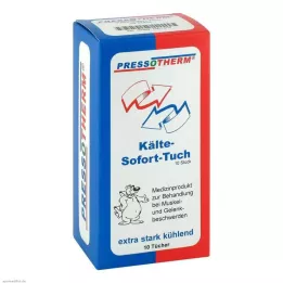 PRESSOTHERM Okamžité utírání za studena, 10 ks