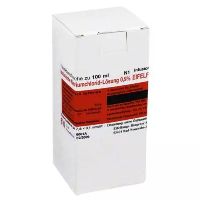 ISOTONISCHE 0,9% roztok NaCl Eifelfango, 100 ml