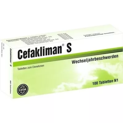 CEFAKLIMAN Tablety S, 100 ks