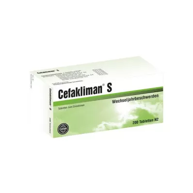 CEFAKLIMAN Tablety S, 200 ks