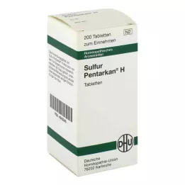 SULFUR PENTARKAN H tablety, 200 ks
