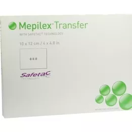 MEPILEX Transferový pěnový obvaz 10x12 cm sterilní, 5 ks