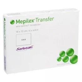 MEPILEX Transferový pěnový obvaz 10x12 cm sterilní, 5 ks