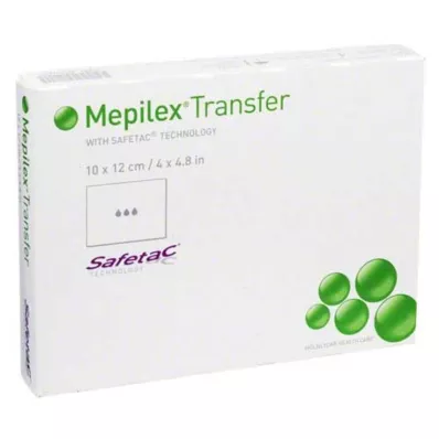 Mepilex Transfer krytí na rány 10x12cm, 5 ks