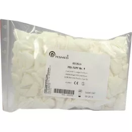 MULLTUPFER FES-TUPF Č. 9 nesterilní 1vrstvý.9x9 cm, 300 ks