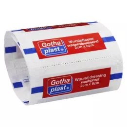 GOTHAPLAST Voděodolná sádra na rány 2x6 cm, 1 ks