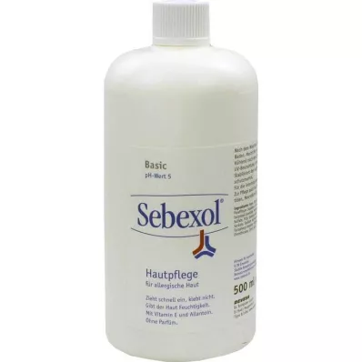 SEBEXOL Základní složení základní emulze, 500 ml SEBEXOL Základní složení základní emulze, 500 ml