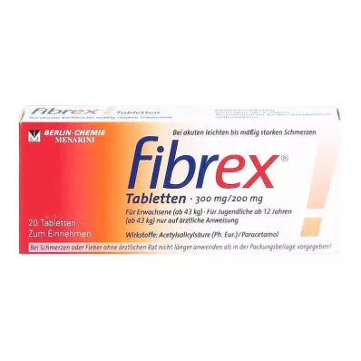 FIBREX Tablety, 20 ks
