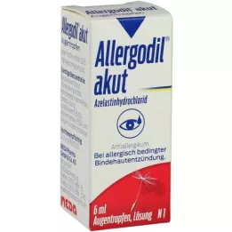 ALLERGODIL akutní oční kapky, 6 ml