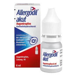 ALLERGODIL akutní oční kapky, 6 ml