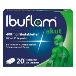 IBUFLAM akutní 400 mg potahované tablety, 20 ks