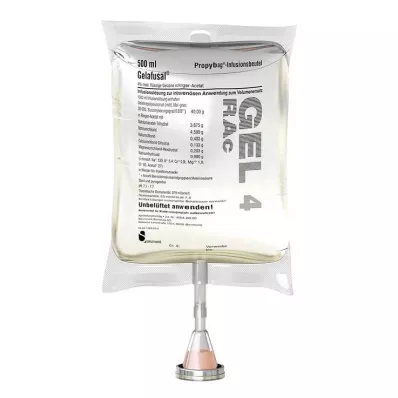GELAFUSAL PP-Vana infuzního roztoku, 10X500 ml
