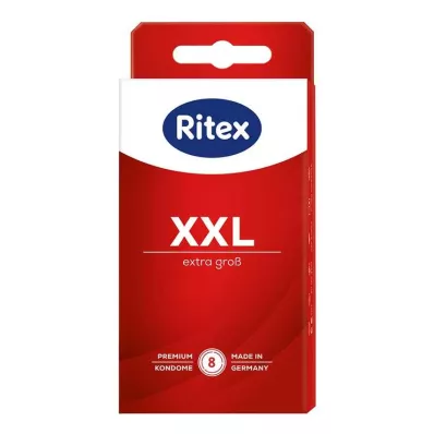 RITEX XXL Kondomy, 8 ks