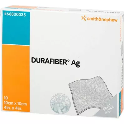 DURAFIBER Ag obvaz 10x10 cm, 10 ks DURAFIBER Ag obvaz 10x10 cm, 10 ks
