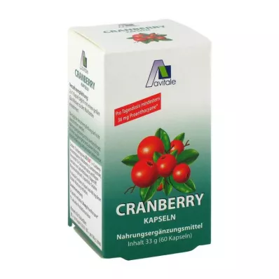 CRANBERRY KAPSELN 400 mg, 60 ks