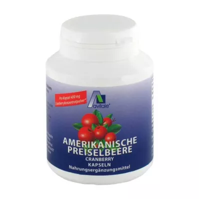 PREISELBEERE Americké 400 mg kapsle, 100 ks