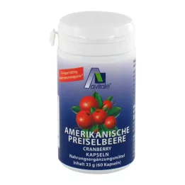 PREISELBEERE Americké 400 mg kapsle, 60 ks