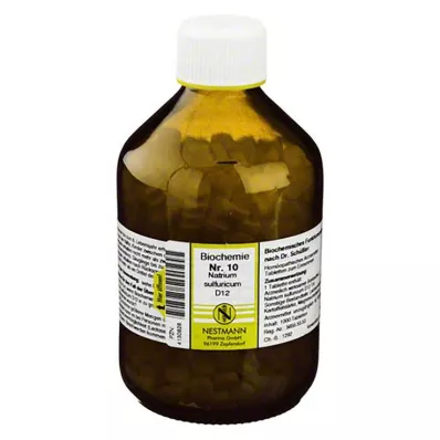 BIOCHEMIE 10 Natrium sulphuricum D 12 tablet, 1000 ks
